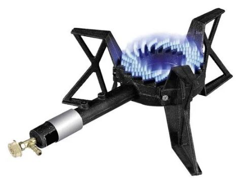 Réchaud à gaz en fonte
